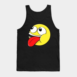 Smile Face Fun Smileys Cartoon Smilie Tank Top